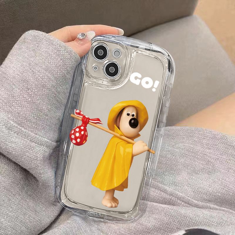 ✅Ốp Điện Thoại Mềm Trong Suốt Hình Cún Dễ Thương Cho iPhone 14promax 13 / 11 12 7 / 8plus T32L 14promax