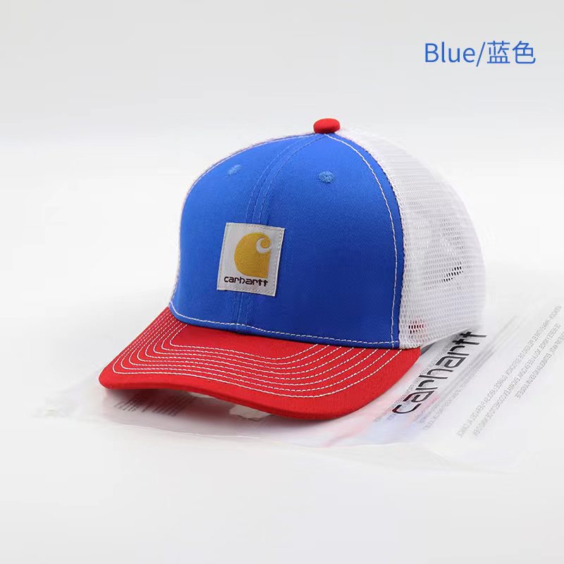 Mũ Lưỡi Trai Cotton Phối Lưới Vành Cong Thời Trang Đường Phố Mới