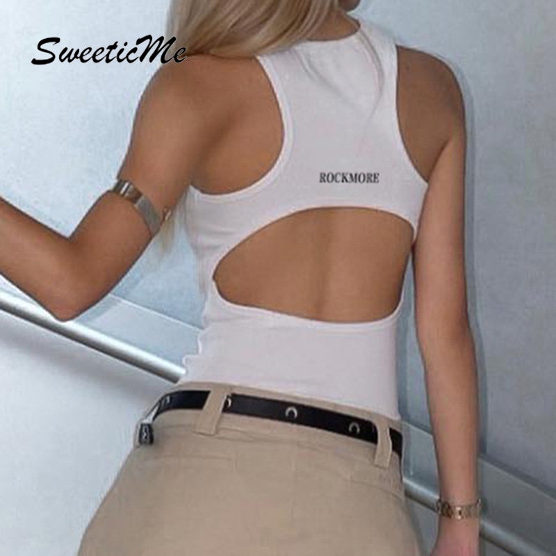 Áo Không Tay Cổ Tròn Màu Trơn Ôm Dáng Thời Trang Cho Nữ 2023