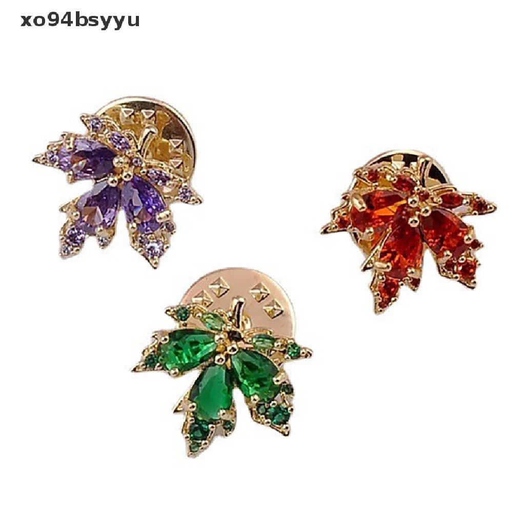 Ghim Cài Áo Hình Lá Phong Xo94Bsyu Thời Trang