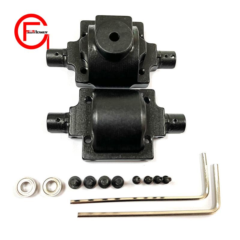 Hộp Số Trước / Sau Nâng Cấp Màu Đỏ Cho Xe Hơi Điều Khiển Từ Xa HAIBOXING HBX 2098B 1 / 24
