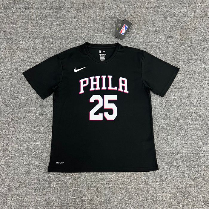 Áo Thun Bóng Rổ Tay Ngắn In Số 76 Thiết Kế Khô Thoáng Nhanh Thời Trang Cao Cấp