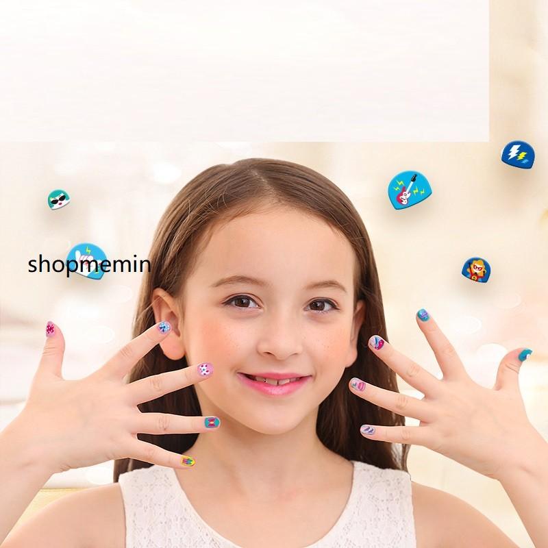 Bộ dán móng tay giả cho bé Saalin 520pcs  nail stickers