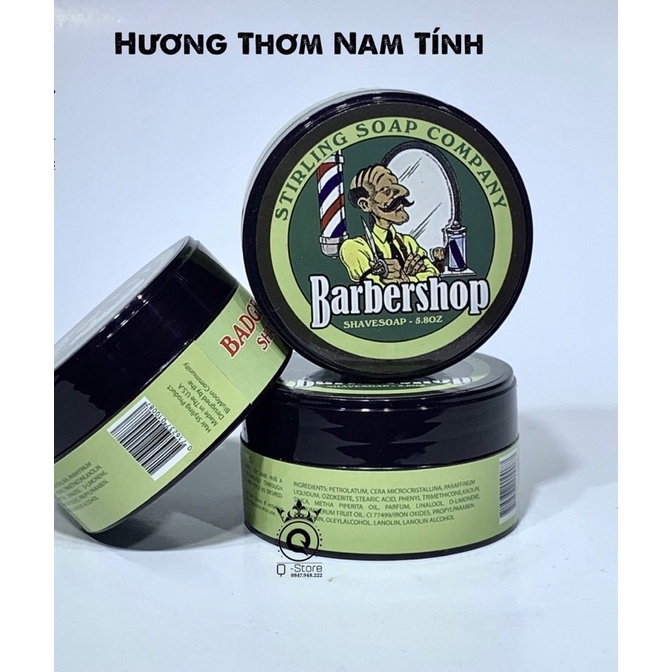 Sáp Keo vuốt Tóc Thơm Tạo Kiểu Tóc Cho Nam Và Nữ BARBERSHOP