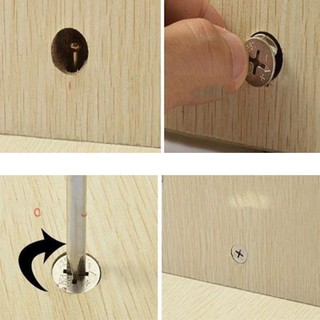 BỘ ỐC CAM LIÊN KẾT DẠNG NGẮN ( TÚI 50 BỘ )