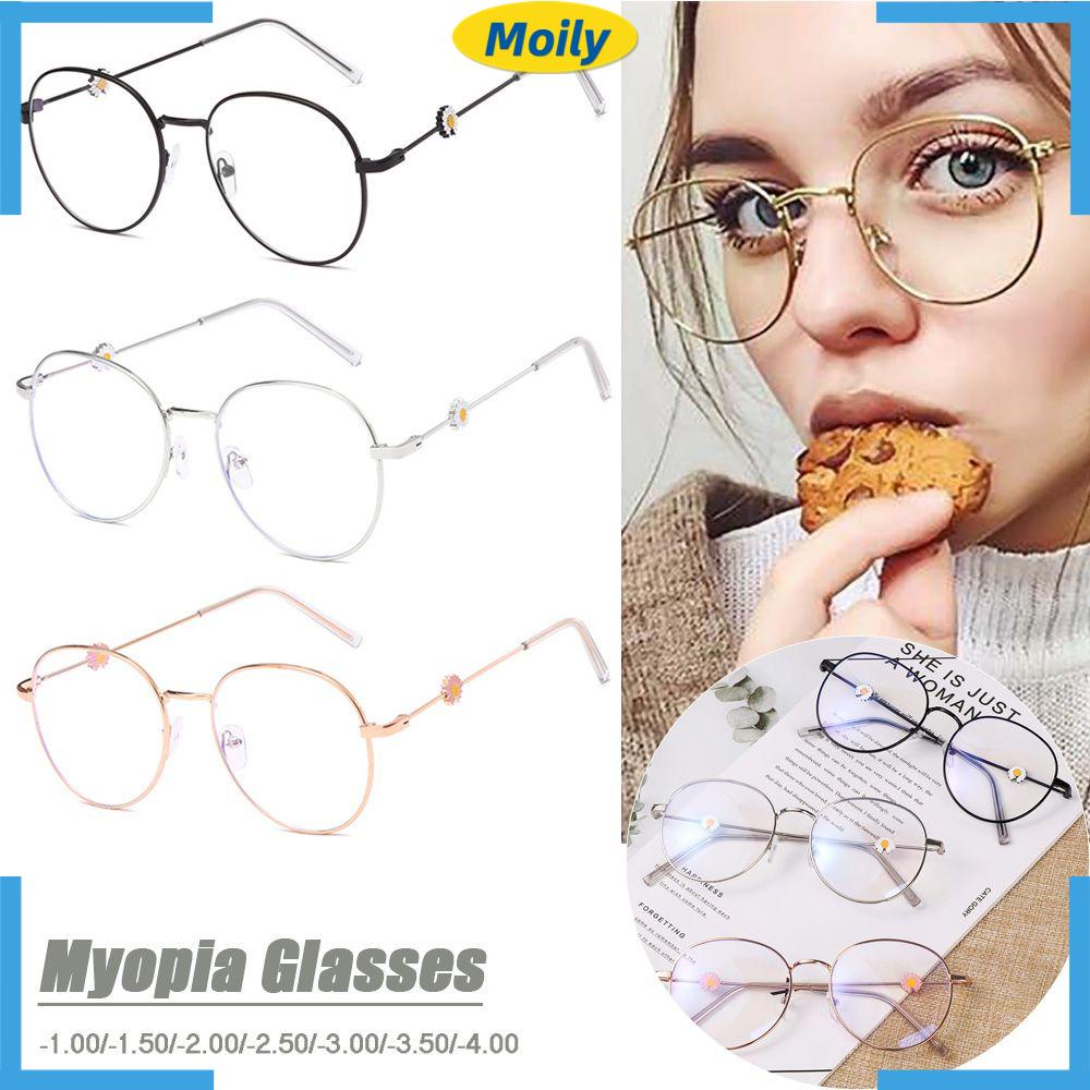 Gọng mắt kiếng tròn bằng kim loại chuyên dụng độ rõ nét cao