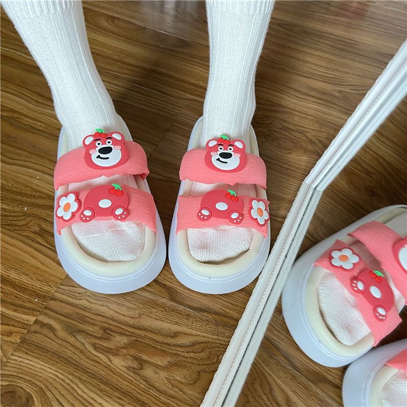 ISAHINI dép nữ dép bánh mì  Dép Đi Trong Nhà Thoải Mái Cho Nữ 13Z23032004