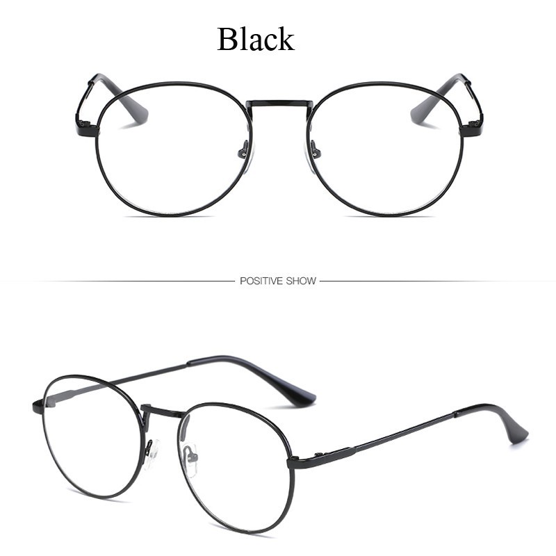 Kính Gọng Tròn Kim Loại Thời Trang