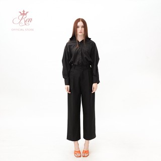 Ren by tee - quần dài xếp li hai túi hông