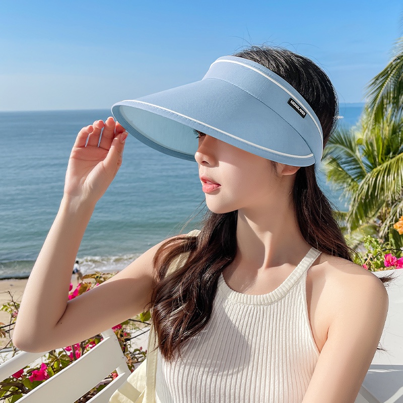 Mũ Chống Nắng Tia UV Hở Chóp Thời Trang Mùa Xuân Phong Cách Nhật Bản Mới Dễ Phối Đồ Cho Nữ