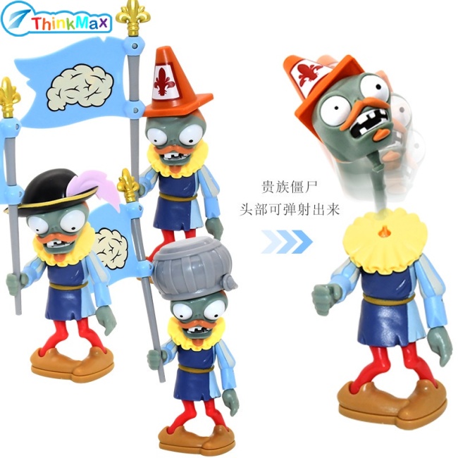 Mô hình đồ chơi THINKMAX Plant vs. Zombies thiết kế zombie khổng lồ mới độc đáo cho bé