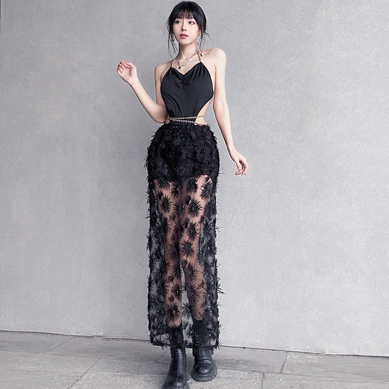 Rapcopter Bộ Đồ Bơi Hai Dây Song Jiya Phong Cách Hàn Quốc + Chân Váy Khâu Hợp Thời Trang Dành Cho Bạn Gái Bán Chạy