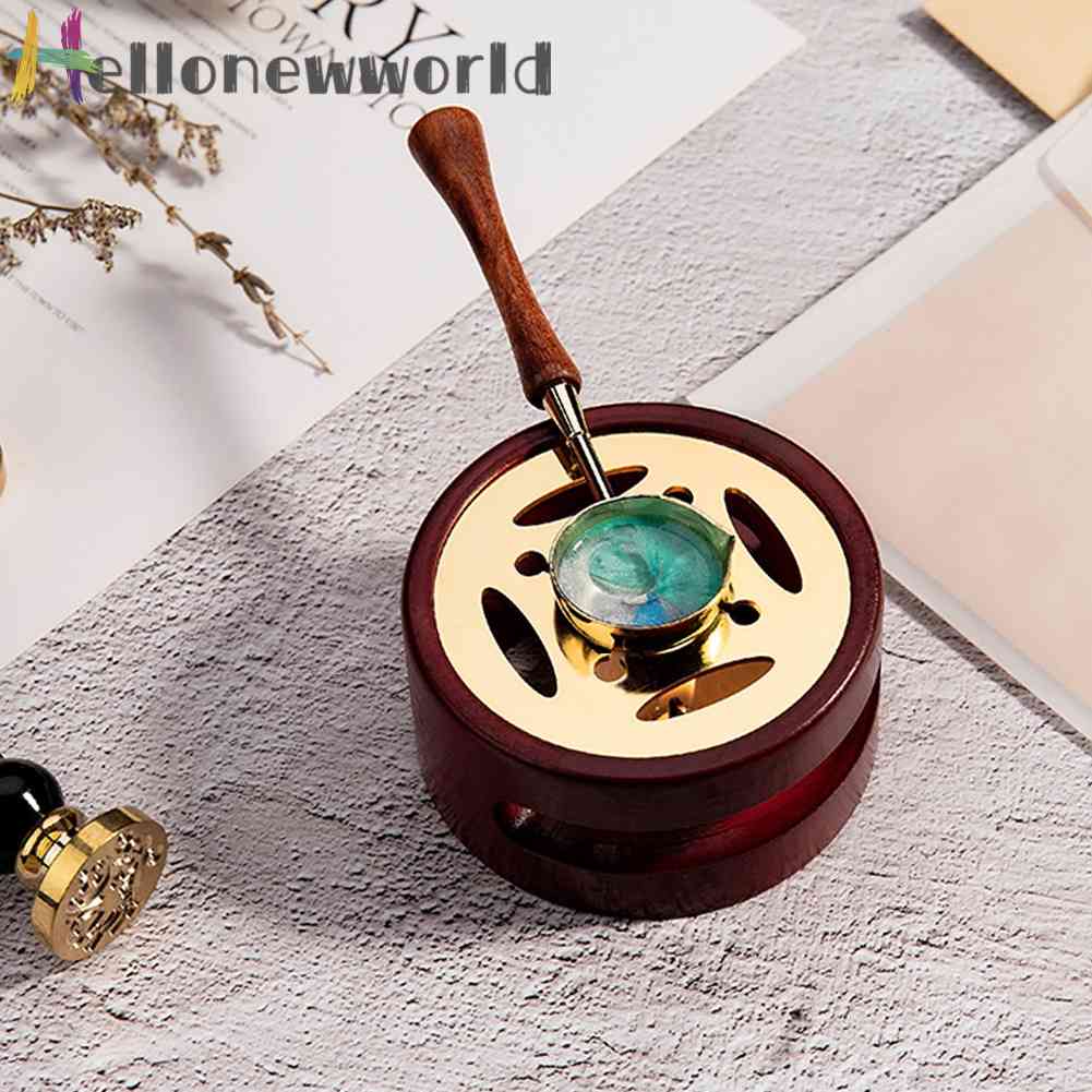 Lò Nung Chảy Sáp Bằng Gỗ Phong Cách Retro Tiện Dụng