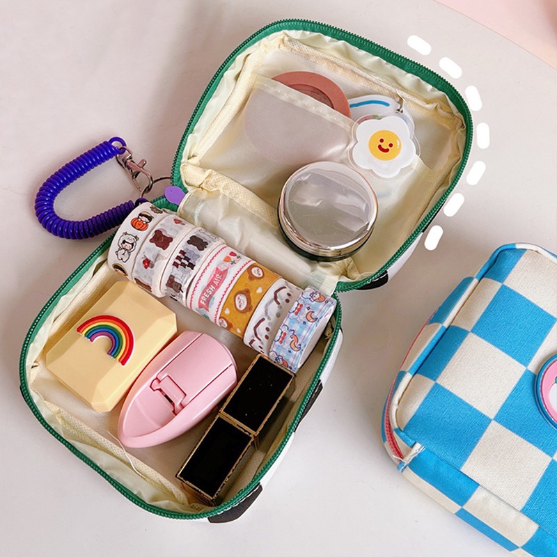 Túi Đựng Đồ Vệ Sinh Tai Nghe Son Môi Chìa Khóa JP5VN