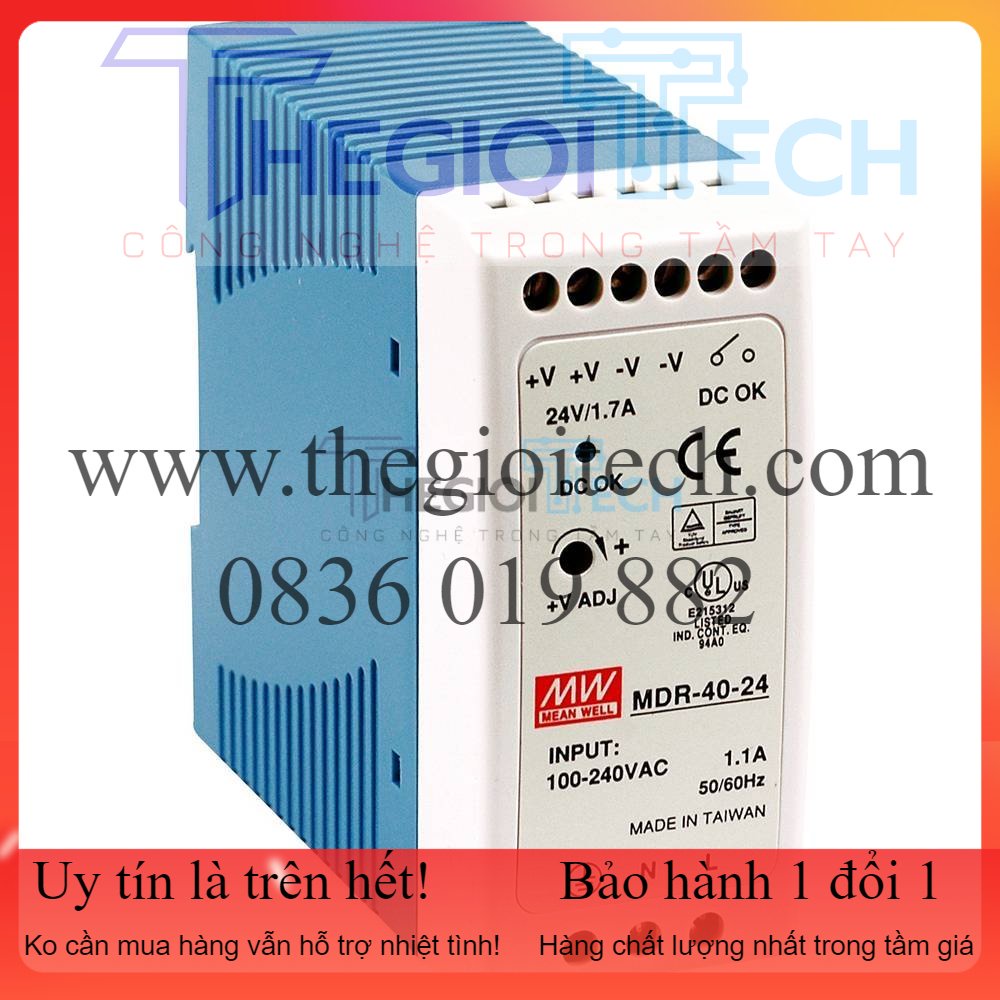 BỘ NGUỒN MEANWELL MDR-40-5