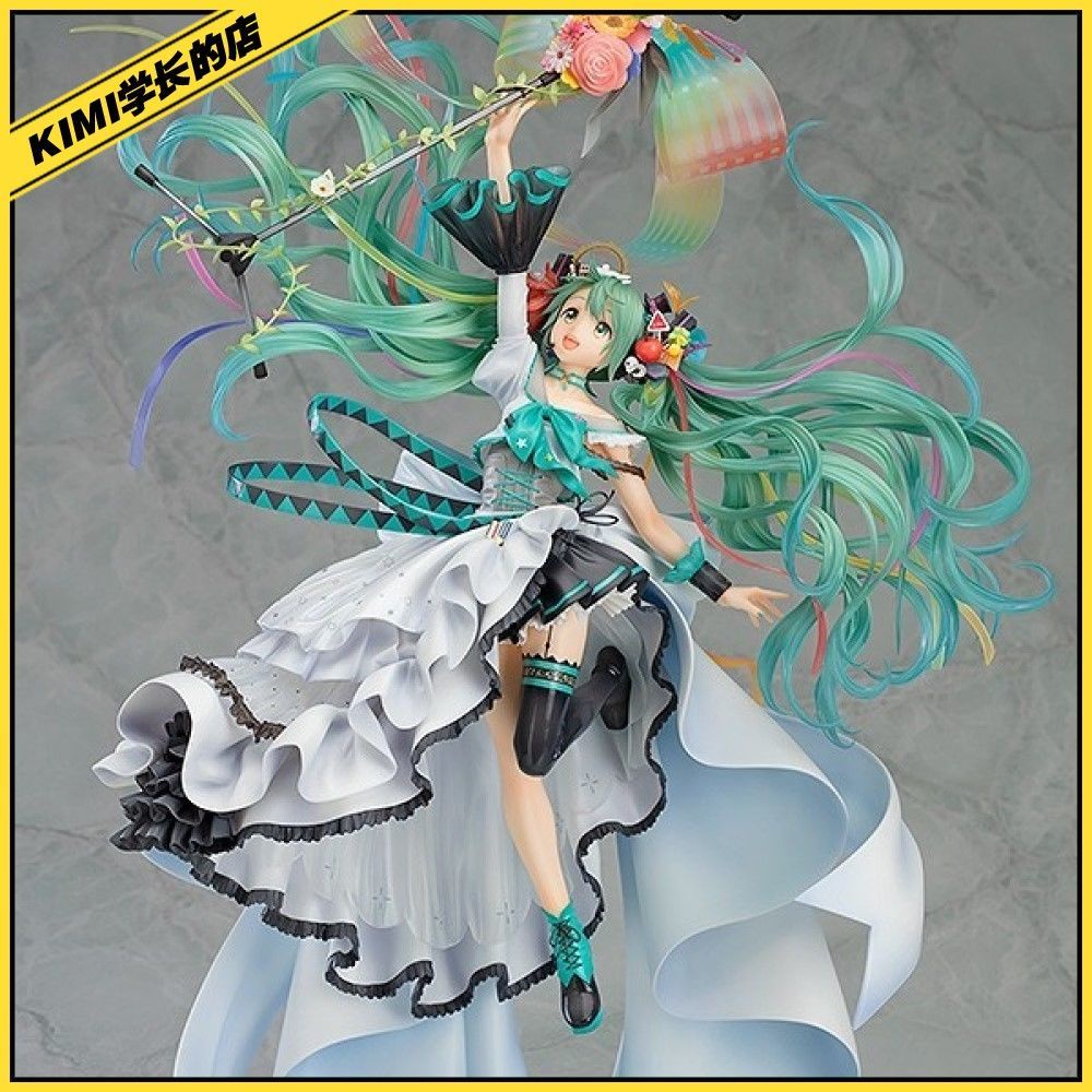 Hatsune Miku Lucky Pack Hộp bí ẩn Bánh búp bê búp bê văn phòng trang trí bàn làm việc Anime Girl Quà tặng
