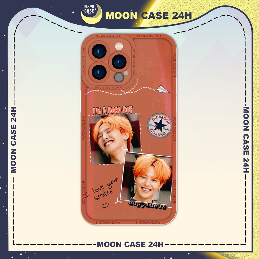 Ốp lưng iphone MOON CASE 24H G-Dragon(BIGBANG) Aesthetic Cute ip 8/x/xs/xs max/11/12/13/14pro/plus/promax