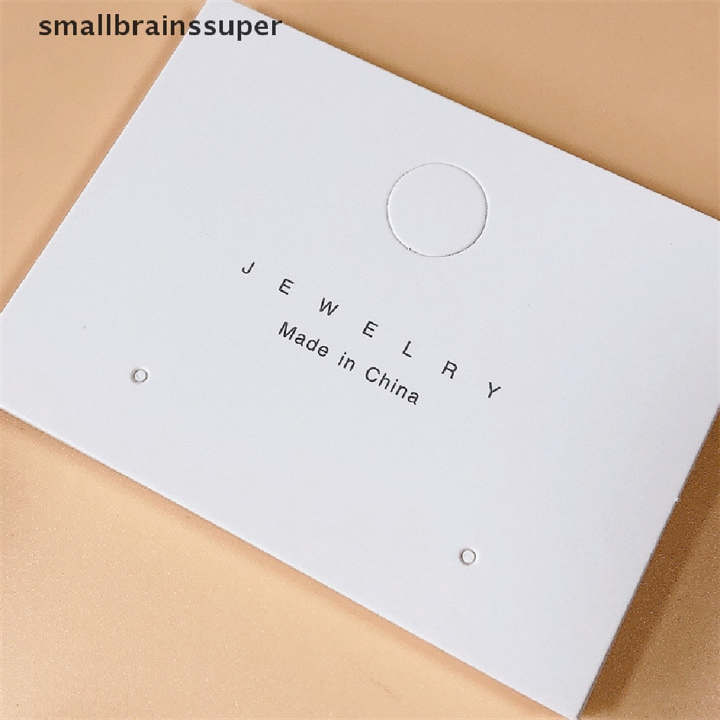 Set 50 Tấm Thẻ Treo Trưng Bày Bông Tai Trang Sức DIY