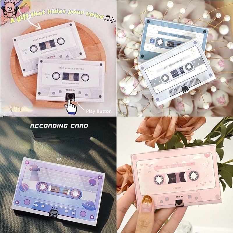 1 Thẻ Ghi Âm Giọng Nói Làm Quà Tặng Sinh Nhật / Valentine Cho Cặp Đôi