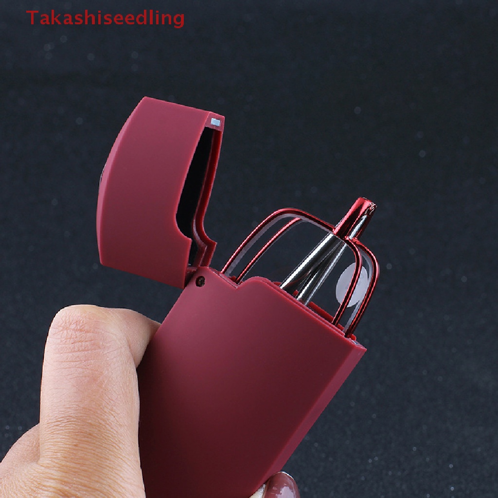 Kính Đọc Sách Chống Ánh Sáng Xanh Có Thể Gấp Gọn Kèm Hộp Đựng Dành Cho Nam Nữ