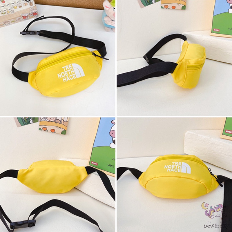 Túi Đeo Chéo Ngực In Chữ Thời Trang Hàn Quốc Cho Bé