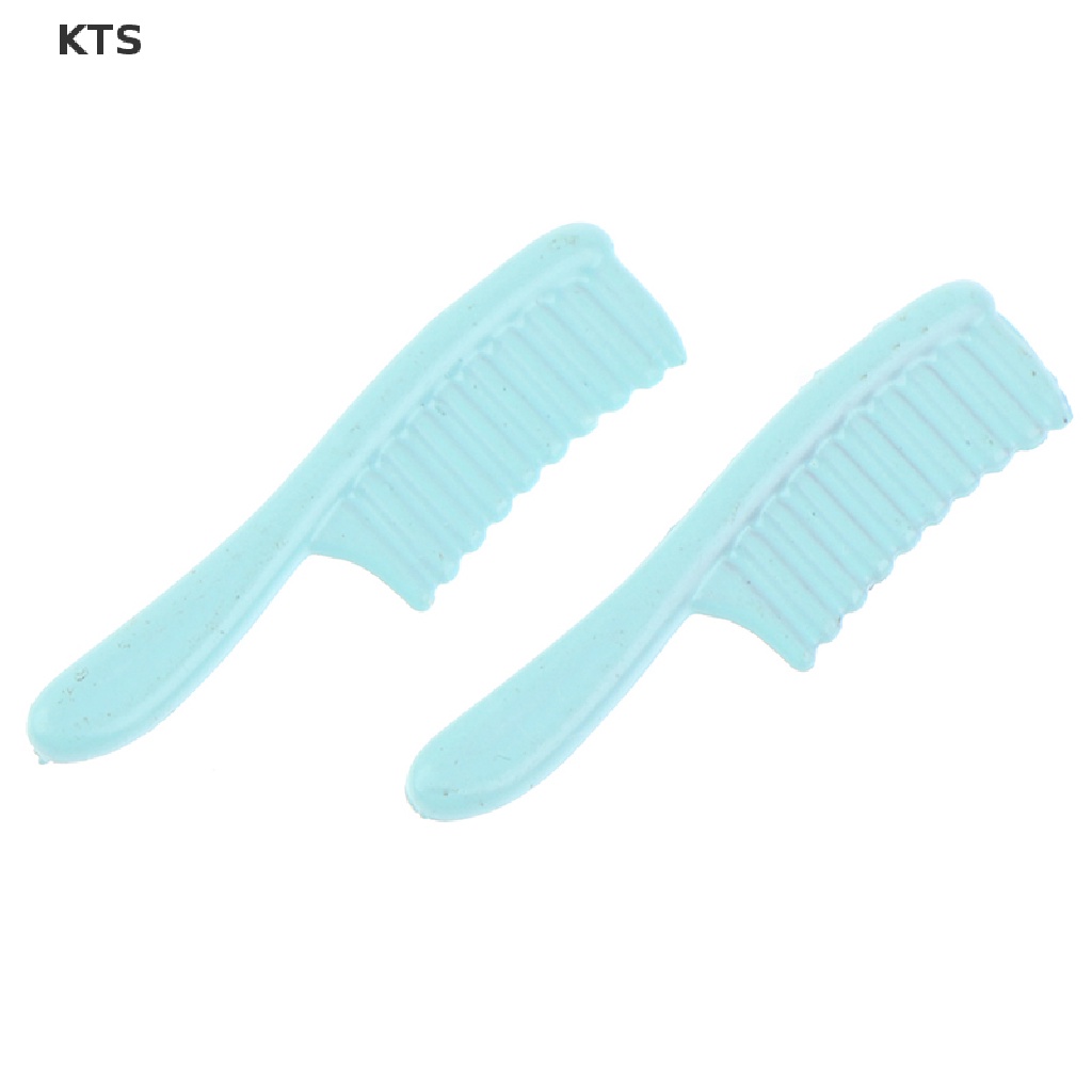 2 Lược Chải Tóc Mini Tỉ Lệ 1: 12 Trang Trí Nhà Búp Bê