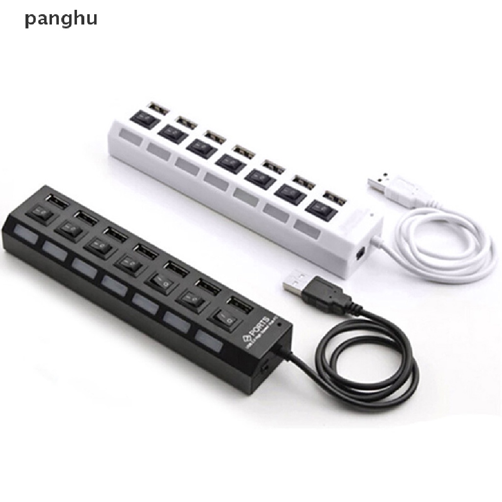 Bộ Chia 7 Cổng USB 2.0 Nhiều Công Tắc Mở Rộng