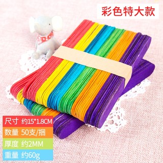 Que kem gỗ màu làm mô hình handmade
