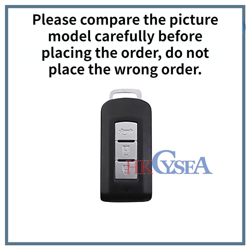 Ốp Chìa Khóa Điều Khiển Từ Xa Cho Mitsubishi Xpander Outlander 3 ASX Colt Lancer Grandis Pajero Sport Eclipse Cross Montero Xpander