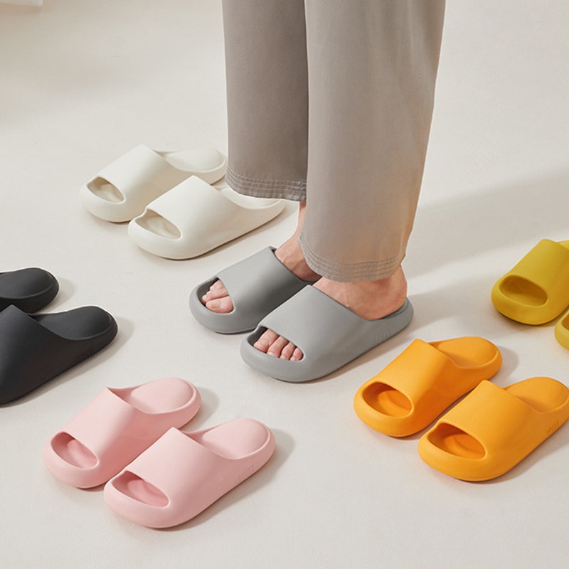 Dép Đi Trong Nhà Đế Dày Chống Trượt Thời Trang Mùa Hè Cho Cặp Đôi