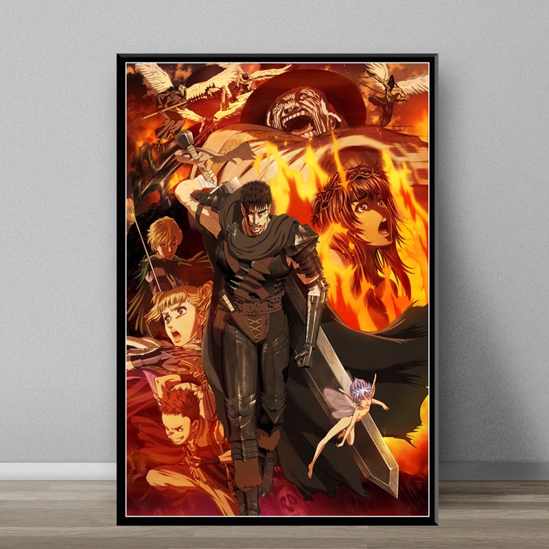 Tranh Sơn Dầu Phong Cách Anime Nhật Bản Cho Bé