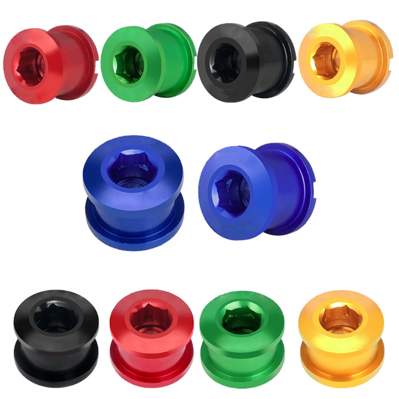 Ốc Vít CNC Hình Vương Miện Chuyên Dụng Cho Xe Đạp Mtb