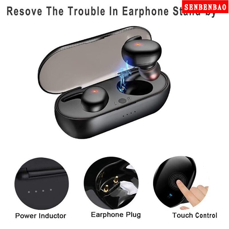 Tai Nghe Bluetooth 5.0 Nhét Tai Mini senbenbao Y30 TWS
