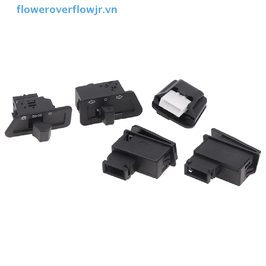 Set 5 Công Tắc Khởi Động / Xi Nhan / Còi / Đèn Báo Rẽ Chất Lượng Cao