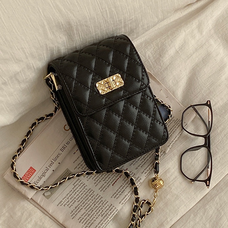 Túi đeo chéo IELGY dáng vuông nhỏ phong cách Hàn Quốc thời trang trẻ trung dành cho nữ