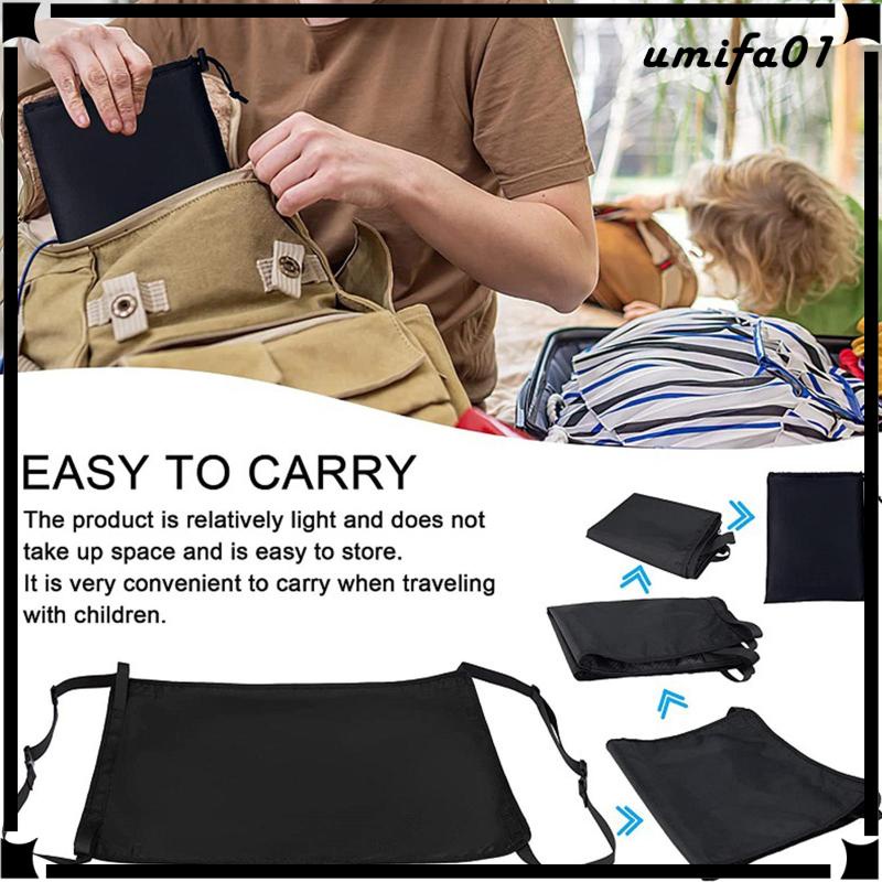 Võng Gác Chân Bằng Vải Oxford Hình Máy Bay Cho Hầu Hết Ghế Ngồi