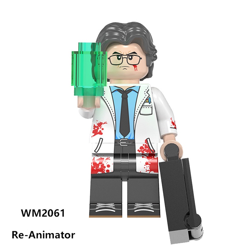 Đồ Chơi Mô Hình Lính Cứu Hỏa Zombie Mini Bằng Gỗ Cho Lễ Halloween