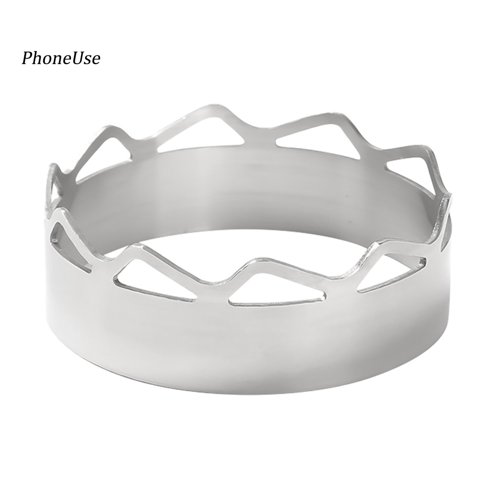 Pu Vòng Chắn Gió Bằng Thép Không Gỉ Khối Lượng Nhẹ Tiết Kiệm Năng Lượng Cho Bếp Gas