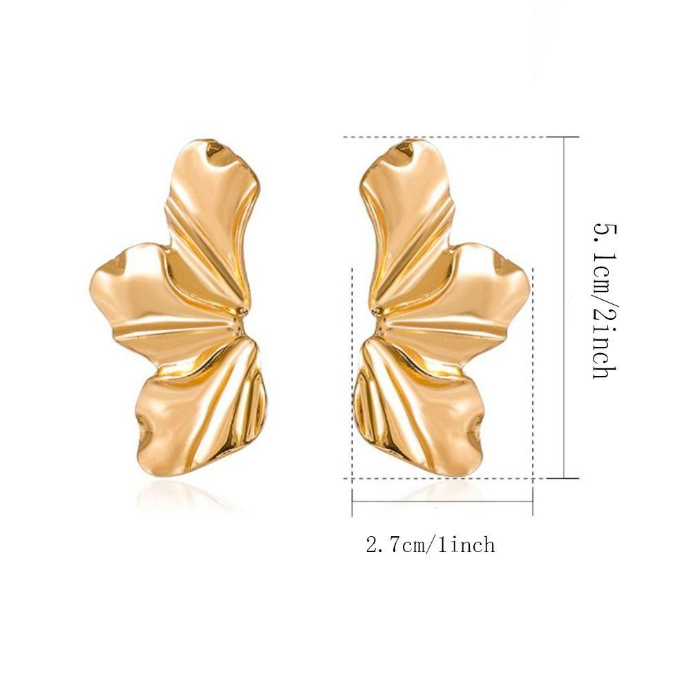 Bông Tai Hình Hoa Thiết Kế Độc Đáo Tinh Tế Thời Trang Cho Nữ