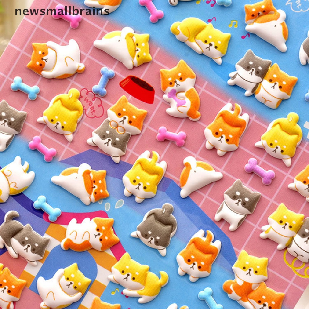 Sticker Dán Trang Trí Nhật Ký Hình Chim Cánh Cụt Gấu Trúc Chim Cánh Cụt