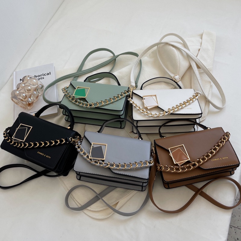 Túi Đeo Vai IELGY Cài Khóa Cao Cấp Dễ Phối Đồ Thời Trang Cho Nữ