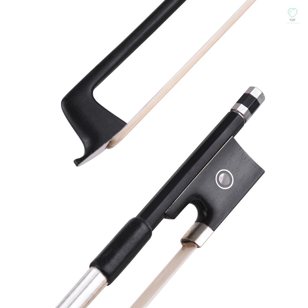 Cung Kéo Đàn Violin 4 / 4 Bằng Sợi Carbon Lông Ngựa Đàn Hương