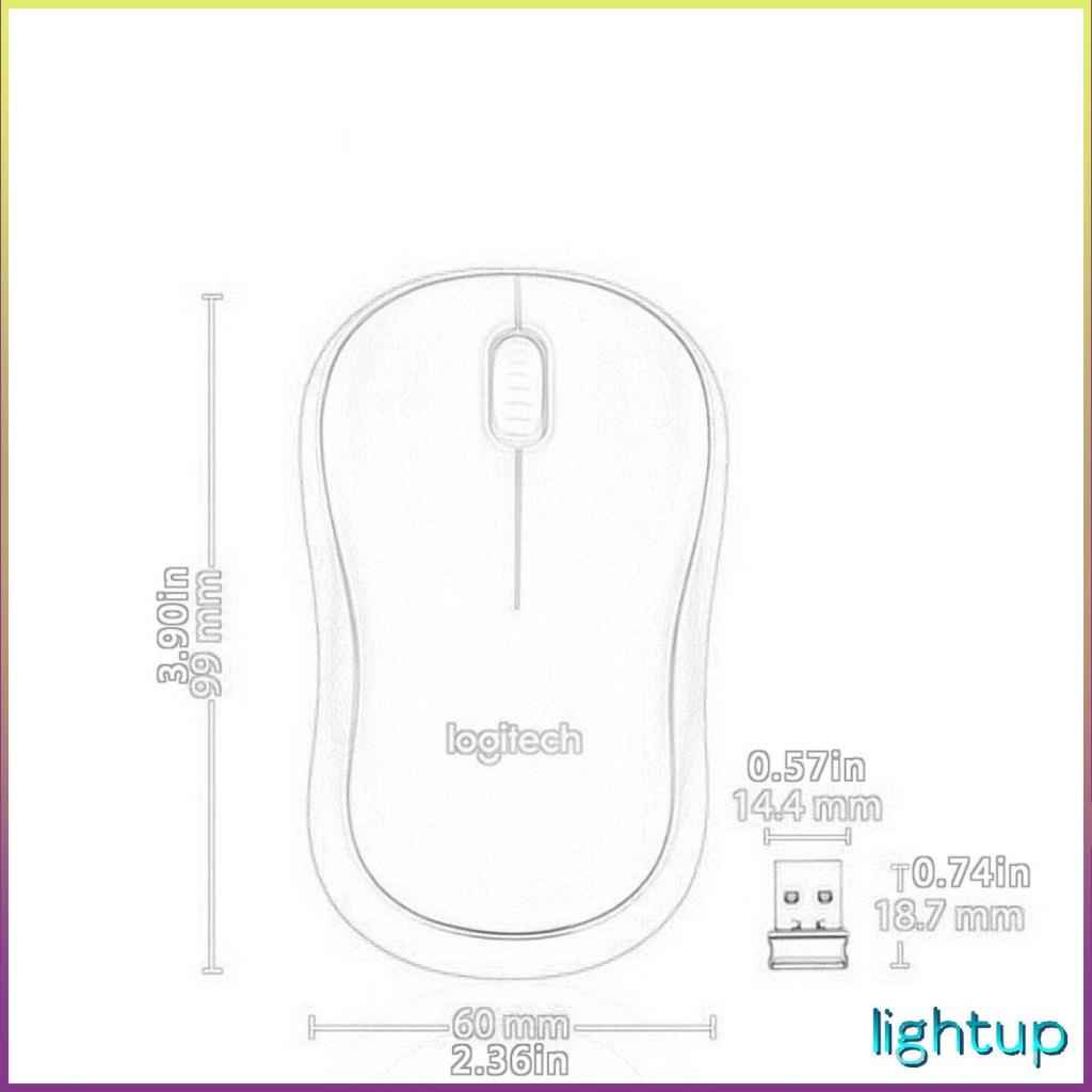 Chuột Không Dây Cho M185/Cho M186/Cho M280 Laptop Văn Phòng Máy Tính Trò Chơi