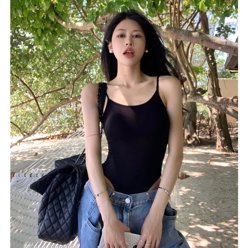 Jumpsuit Hở Lưng Ôm Dáng Quyến Rũ Hợp Thời Trang Cho Nữ