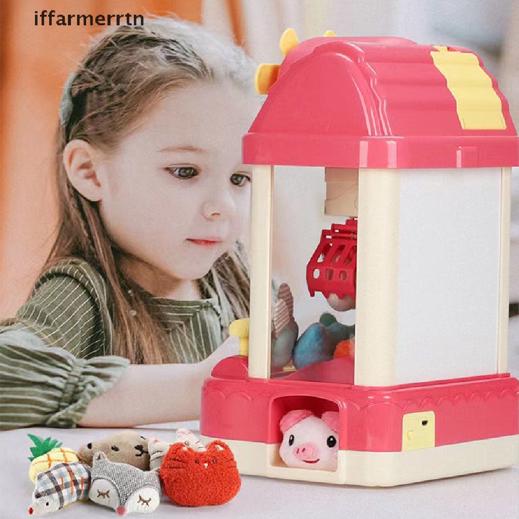 Set 10 Máy Gắp Thú Nhồi Bông Mini Dễ Thương 5-6cm