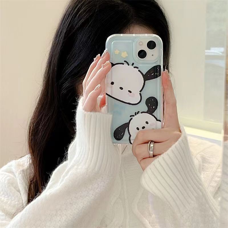 ✅Ốp Điện Thoại Mềm Họa Tiết Cún Melody Kiểu Mới Bảo Vệ Toàn Diện Cho iPhone14promax 13 11 12promax 7CSI