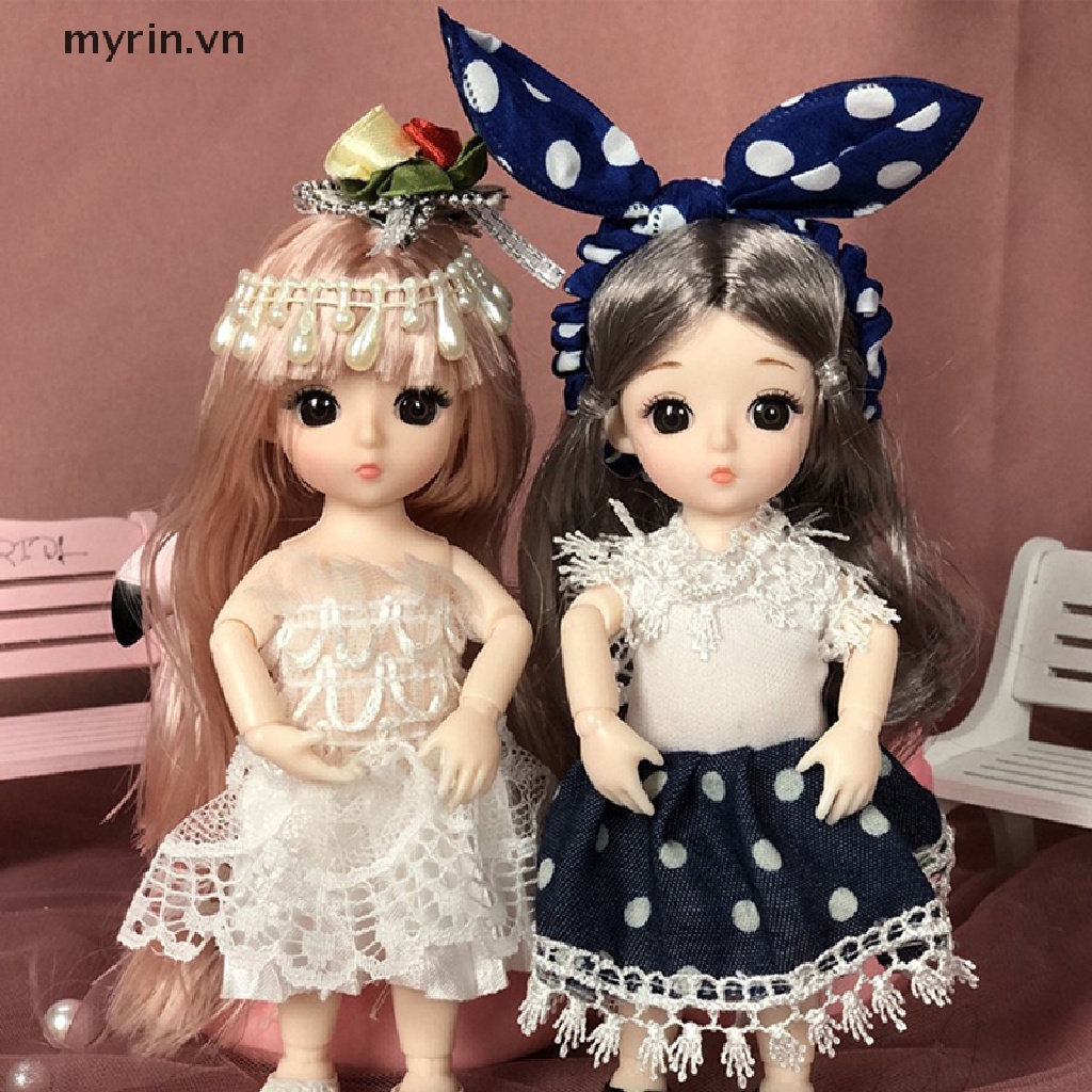 Búp Bê Công Chúa 17cm Kèm 13 Khớp Nối ob11 Dễ Thương Cho Bé Gái