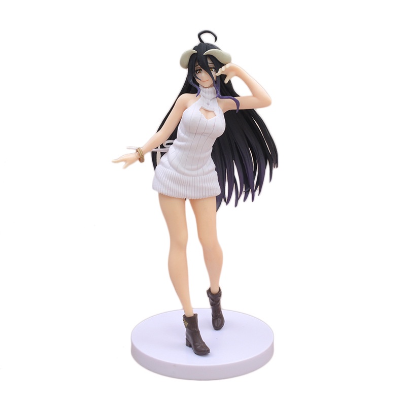 Mô Hình Nhân Vật Albedo Trong Overlord Kích Thước 21cm Chất Lượng Cao Mô Hình Búp Bê Bằng PVC Dùng Trang Trí