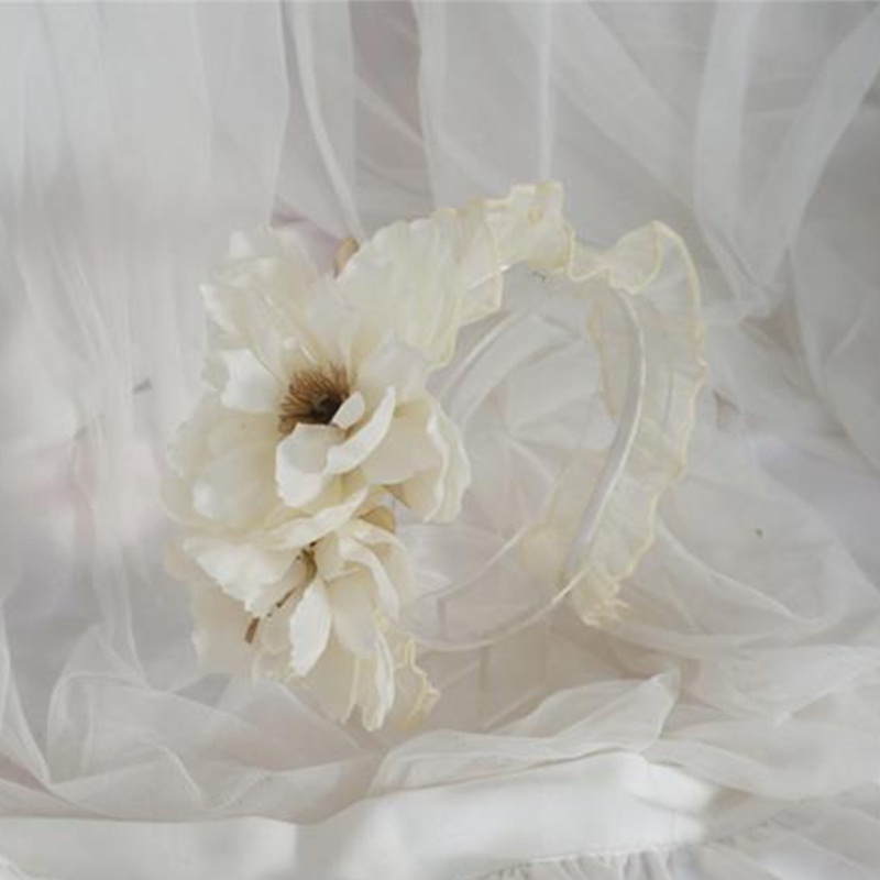 Cài Tóc Đính Hoa Hóa Trang Lolita Cho Nữ