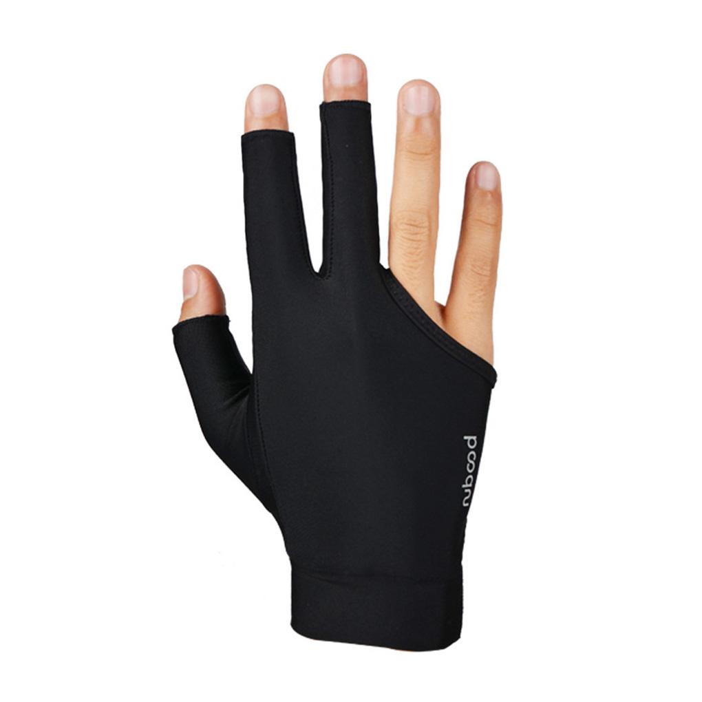 Găng Tay Hở Ngón Mềm Mại Chống Trượt Chuyên Dụng Chơi Bida